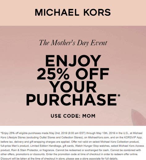 michael kors promo code june 2019